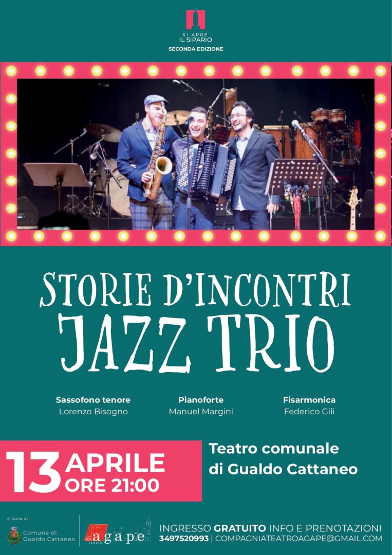 STORIE D'INCONTRI JAZZ TRIO